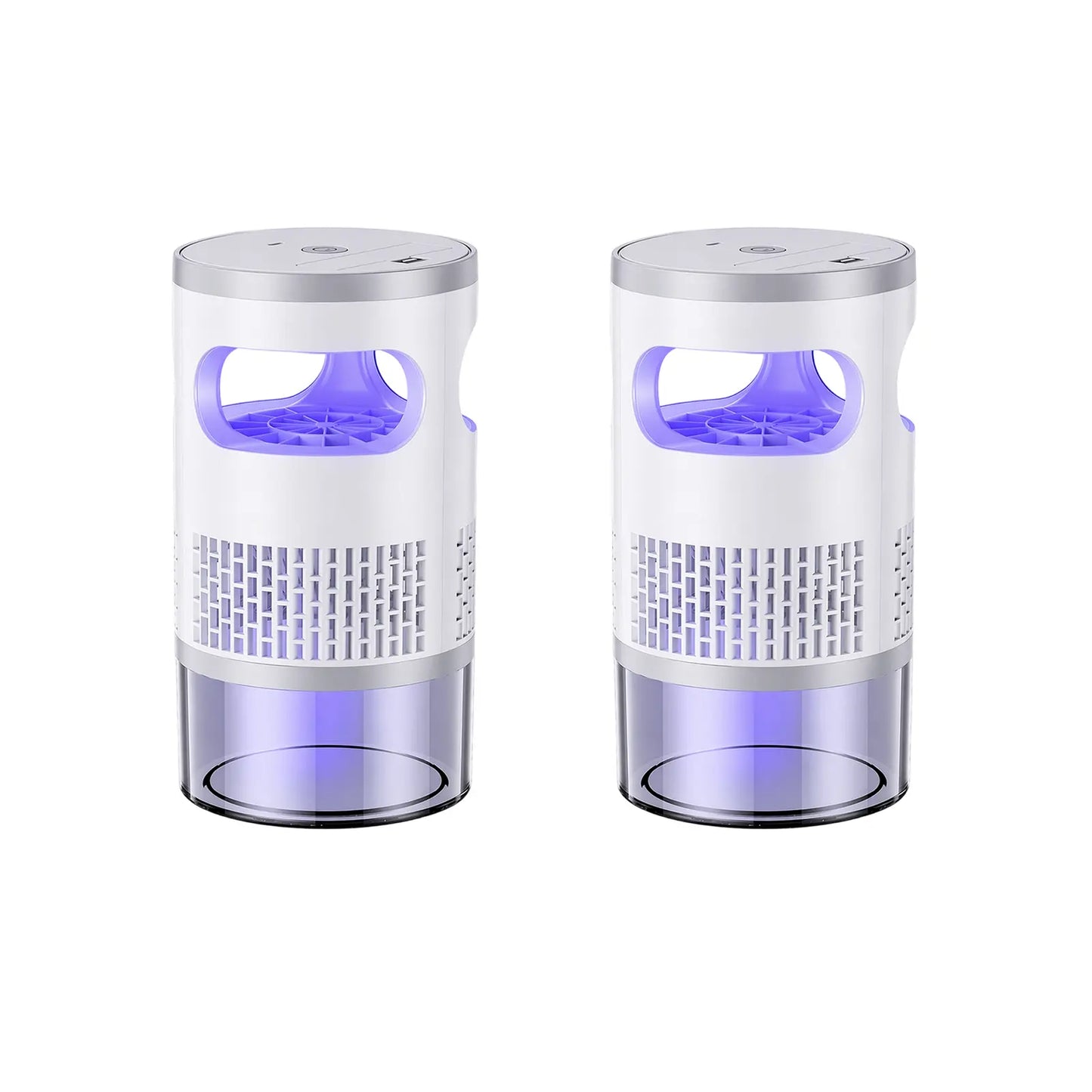 Indoor Insect Trap with Light and Suction Non Zapper Flying Bug Catcher for Mosquitoes Fruit Flies Gnats and Moths for Home Use