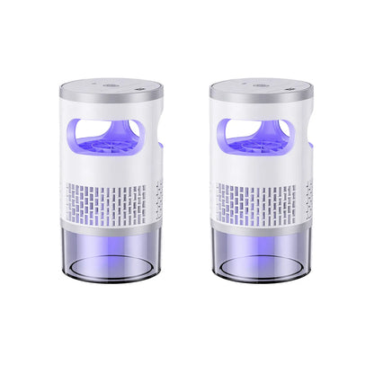 Indoor Insect Trap with Light and Suction Non Zapper Flying Bug Catcher for Mosquitoes Fruit Flies Gnats and Moths for Home Use
