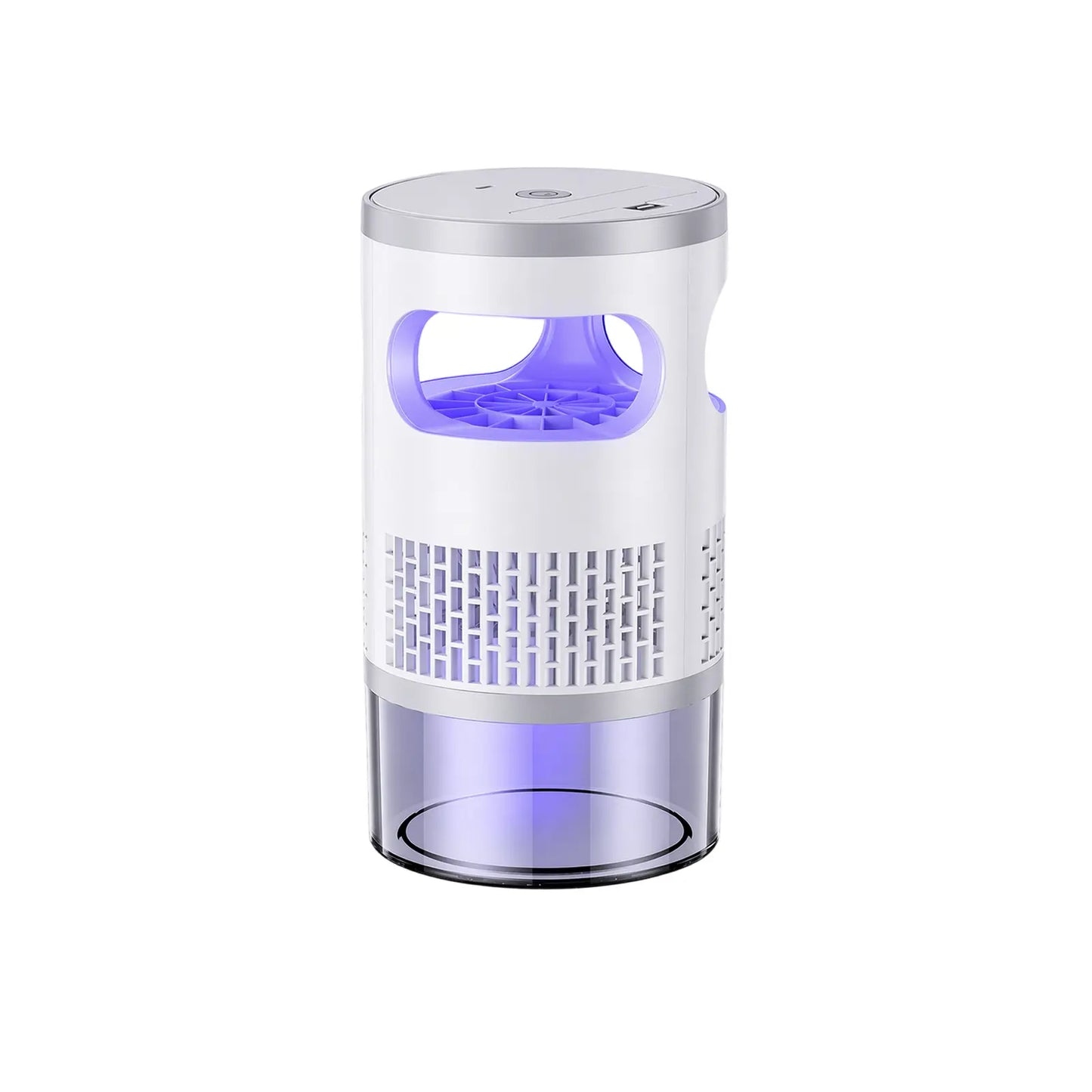 Indoor Insect Trap with Light and Suction Non Zapper Flying Bug Catcher for Mosquitoes Fruit Flies Gnats and Moths for Home Use