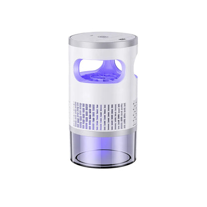 Indoor Insect Trap with Light and Suction Non Zapper Flying Bug Catcher for Mosquitoes Fruit Flies Gnats and Moths for Home Use